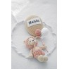 Personalizowany łapacz snów  - beż/róż